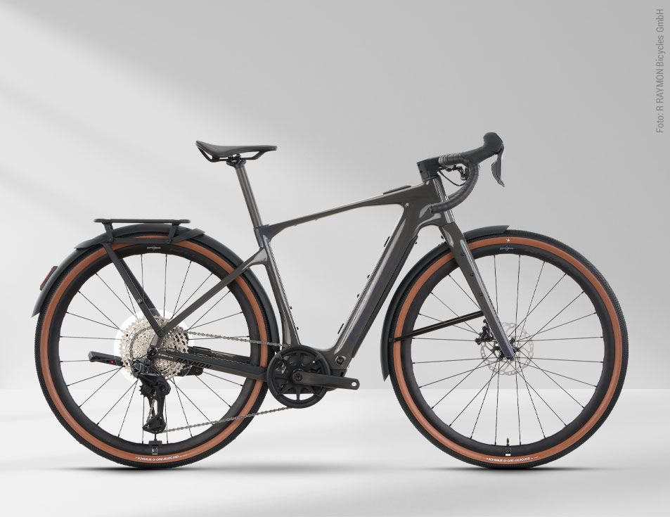 Raymon Bikes, E-MTB, Gravelbikes und Trekkingräder